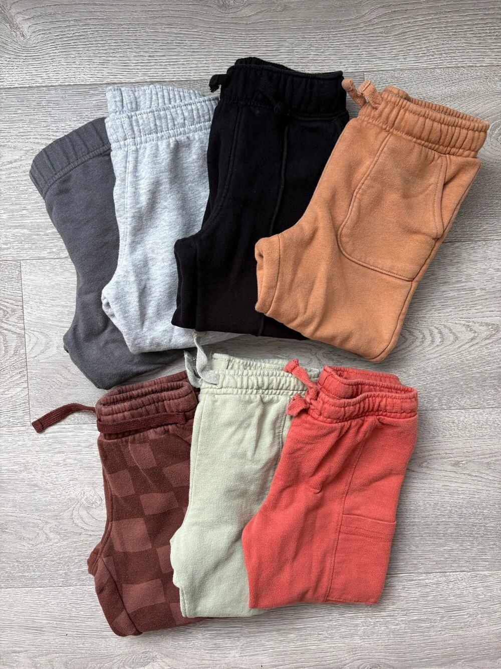 Cat & Jack Toddler Boy Jogger Sweatpants Size 3T Bundle Lot Casual Fall Winter